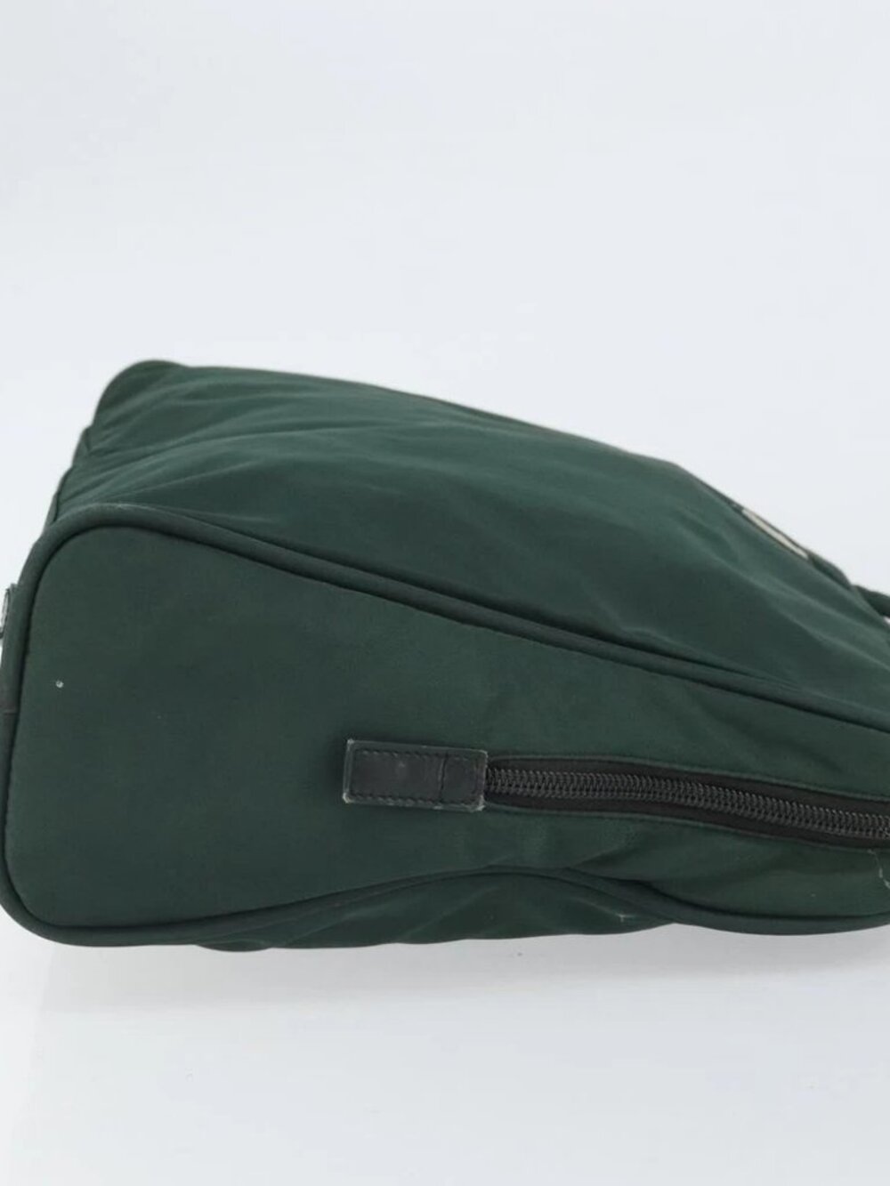 PRADA Tote Bag Nylon Green Silver Auth - Picture 6 of 16